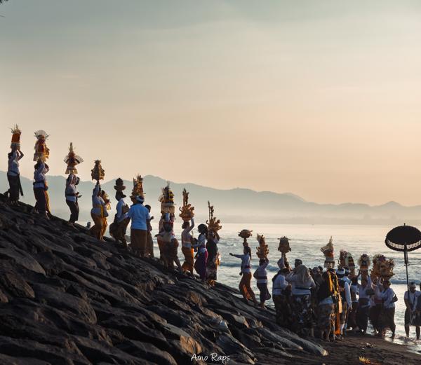 Melasti ceremony, Bali